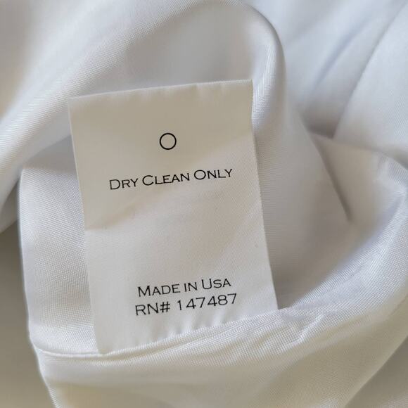 Draper James Oak Hill Vine Dress Cut Out Back Blue Floral Fit Flare Women 6 - Picture 13 of 13